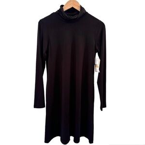 Karen Kane Quinn Turtleneck Long Sleeve Dress  Various Sizes Color Black  NEW!!!